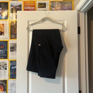 Dickie Navy Double Knees Pants